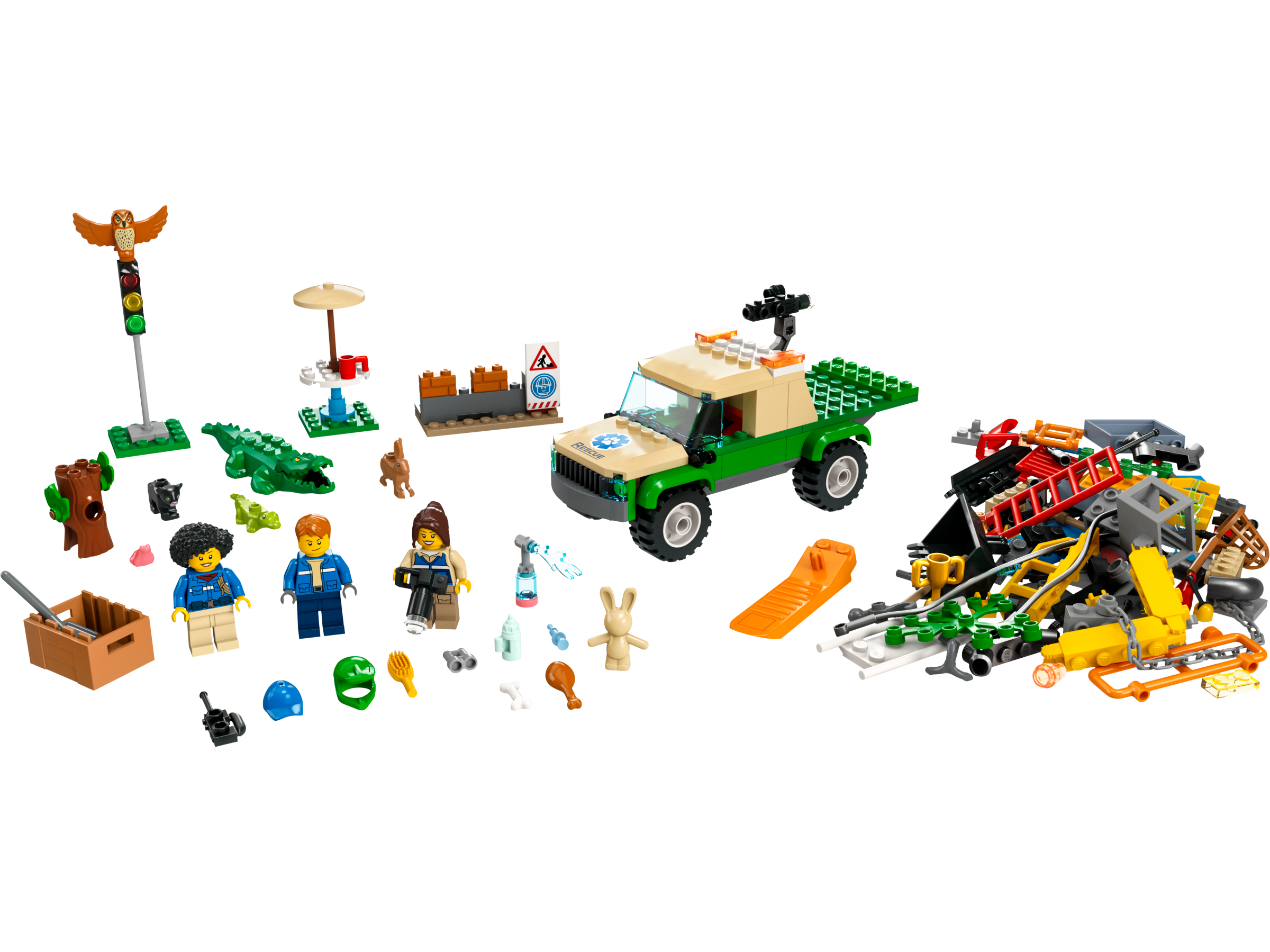 Wild Animal Rescue Missions 60353 | City | Buy online at the Official LEGO®  Shop US
