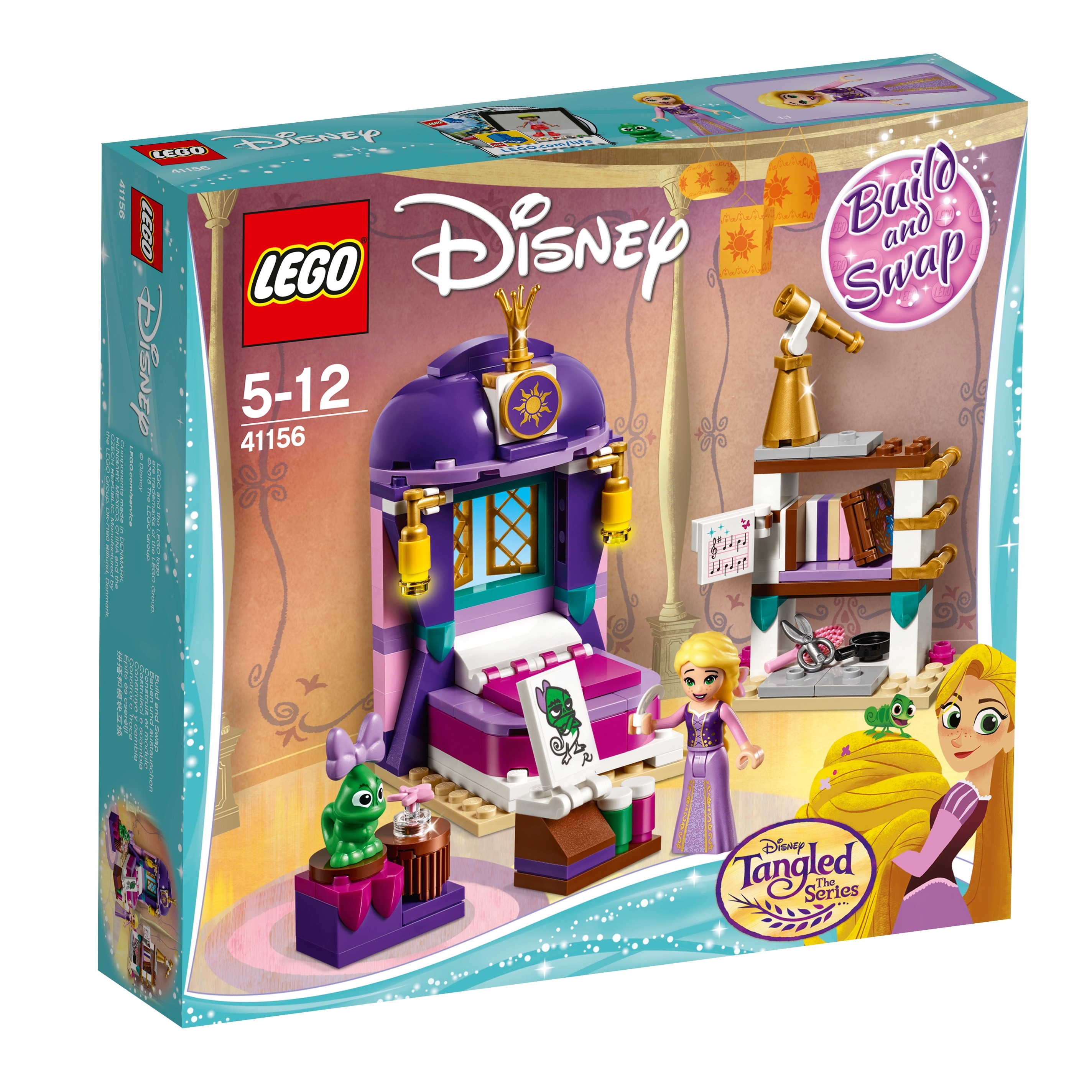 længes efter Kondensere Symptomer Rapunzel's Castle Bedroom 41156 | Disney™ | Buy online at the Official LEGO®  Shop US