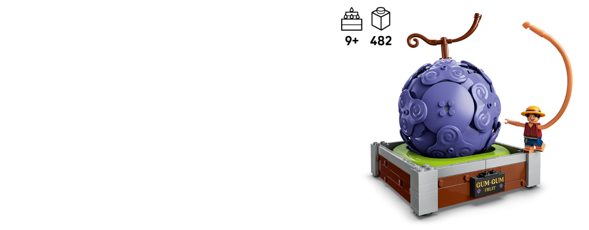 Gum-Gum Fruit 75647 | One Piece | Buy online at the Official LEGO