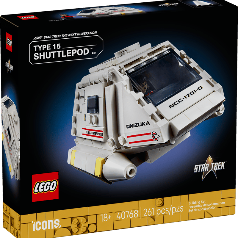 Star Trek: Type-15 Shuttlepod™ 40768 | LEGO® Icons | Buy online at Star Trek: Type-15 Shuttlepod™ 40768 | LEGO® Icons | Buy online at
