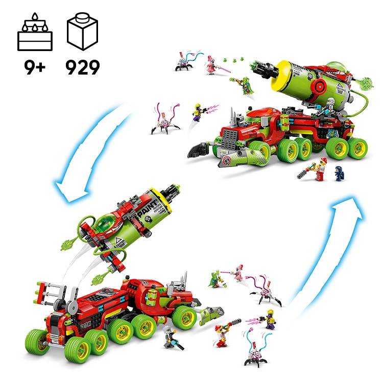 Mateo's Spray Paint Truck 71499 | LEGO® DREAMZzz™ | Buy