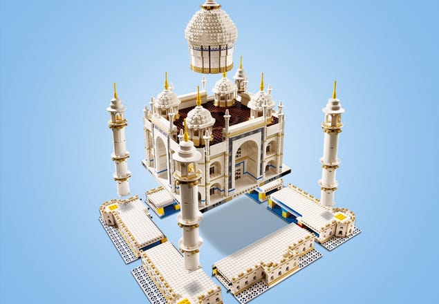 On va pouvoir (re)construire le Taj Mahal en Lego dans notre salon