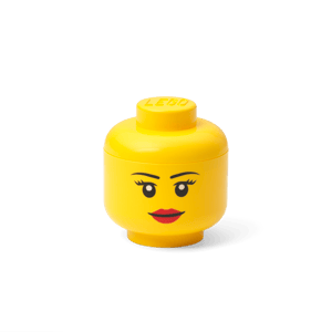 Rangement en forme de tête LEGO® – Mini (fille)