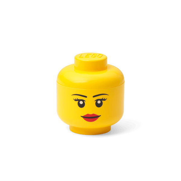 LEGO 5006259 Rangement en forme de tête LEGO® – Mini (fille)
