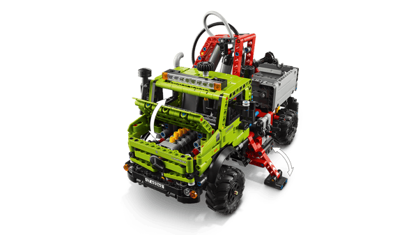 Mercedes-Benz Unimog U 5023 with Crane - Image 10