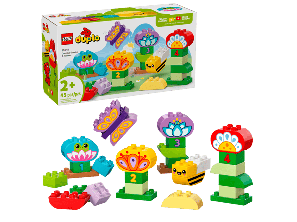 LEGO 10444 Le jardin créatif et les fleurs — visuel 2 sur 8