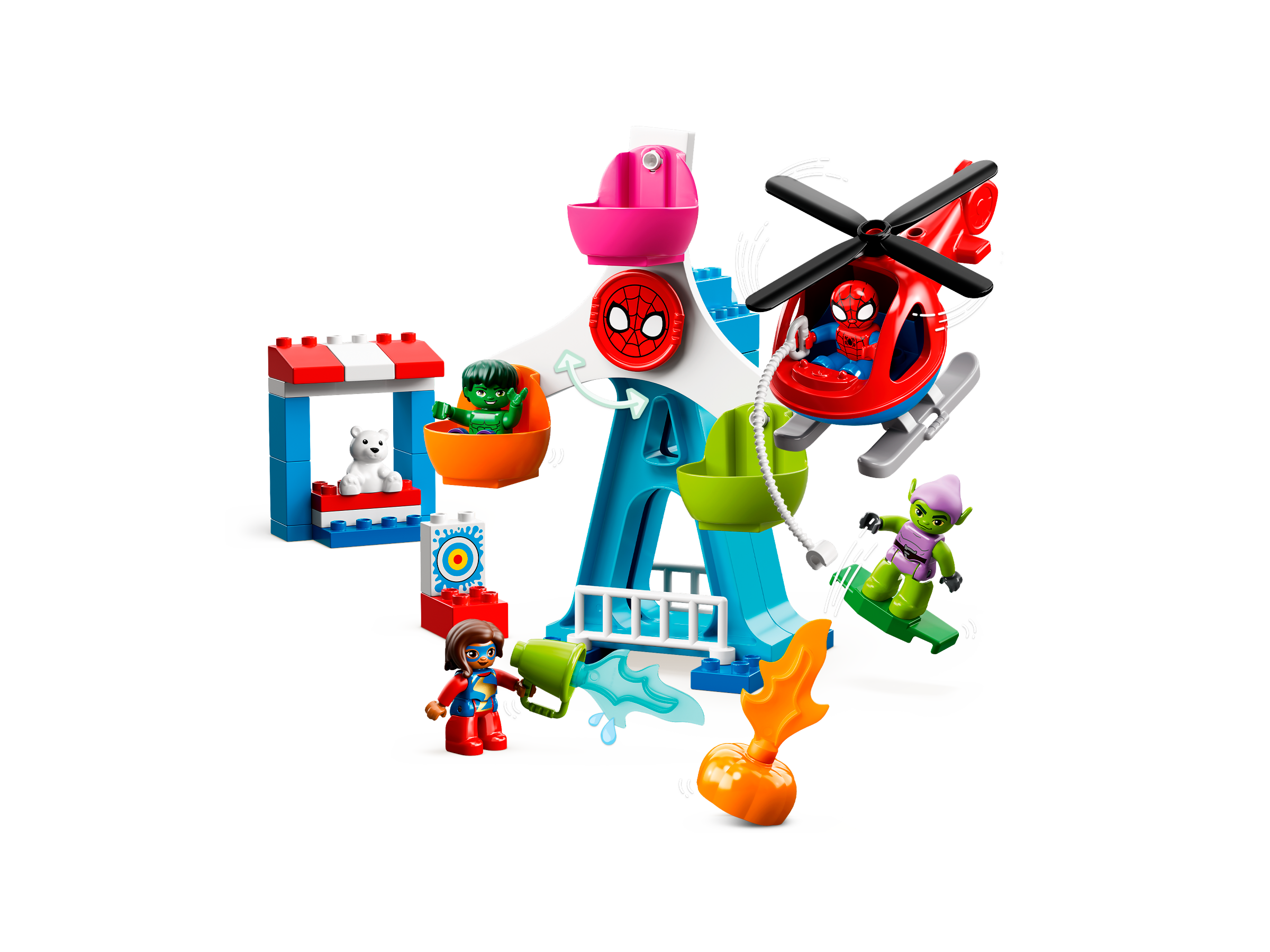 スパイダーマン&フレンズ :カーニバルのぼうけん 10963 | DUPLO® |レゴ