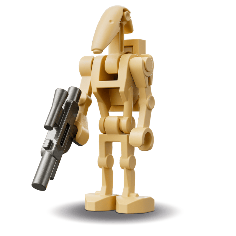 Battle Droid™ with STAP 75428 | Star Wars™ | Buy online at the Battle Droid™ with STAP 75428 | Star Wars™ | Buy online at the