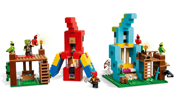 LEGO 21282 Les nichoirs des perroquets — visuel 3 sur 8