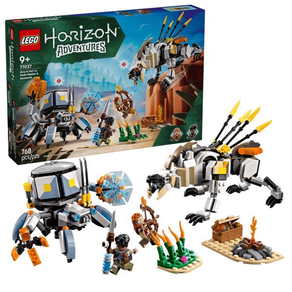 LEGO 77037 Aloy et Varl contre Testudien et Dents de scie — visuel 2 sur 6