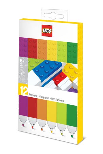 LEGO 5005963 - Sæt med 12 tuscher