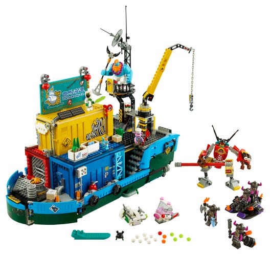 LEGO 80013 - Monkie Kid-teamets hemmelige hovedkvarter