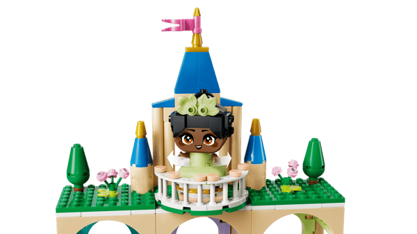 LEGO 43291 Belle et Tiana miniatures avec un château — visuel 6 sur 8