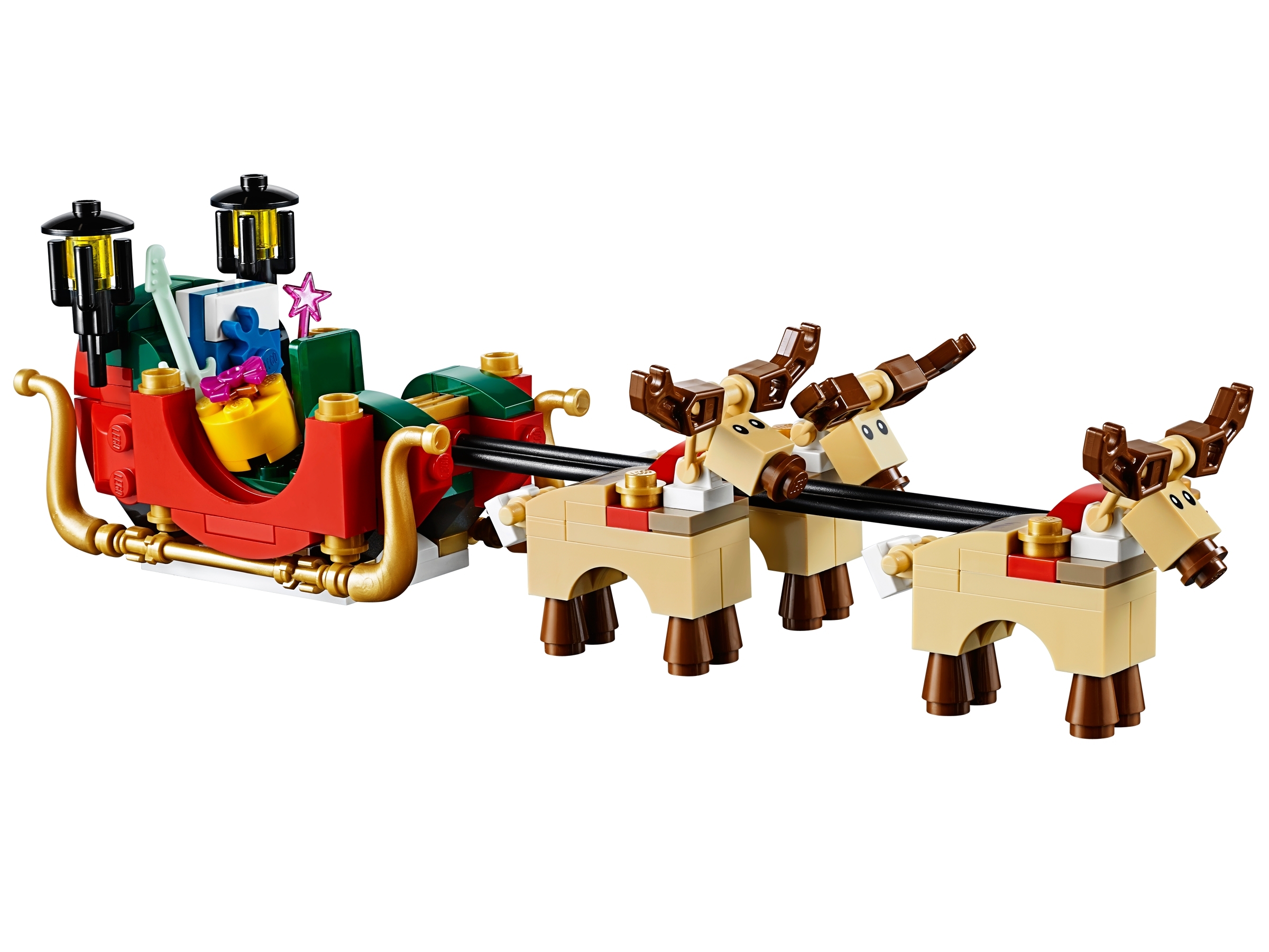 LEGO Santa's Workshop Happy Elf Elve Minifigure From Set 10245 
