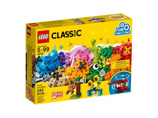 La boîte de briques et d'engrenages LEGO