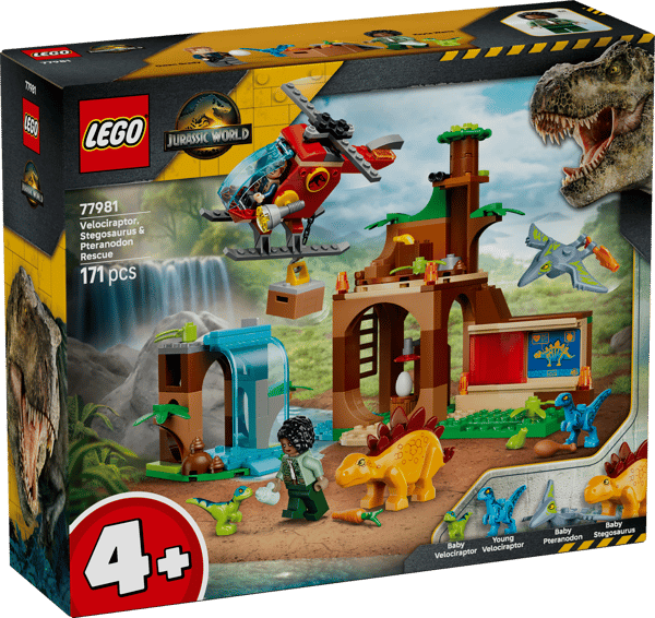 Velociraptor, Stegosaurus & Pteranodon Rescue - Image 3