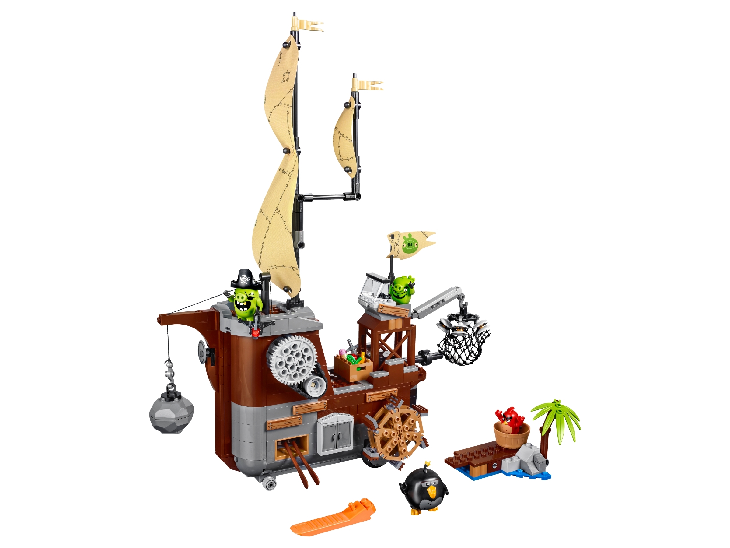 Piggy Pirate Ship 75825, Angry Birds™