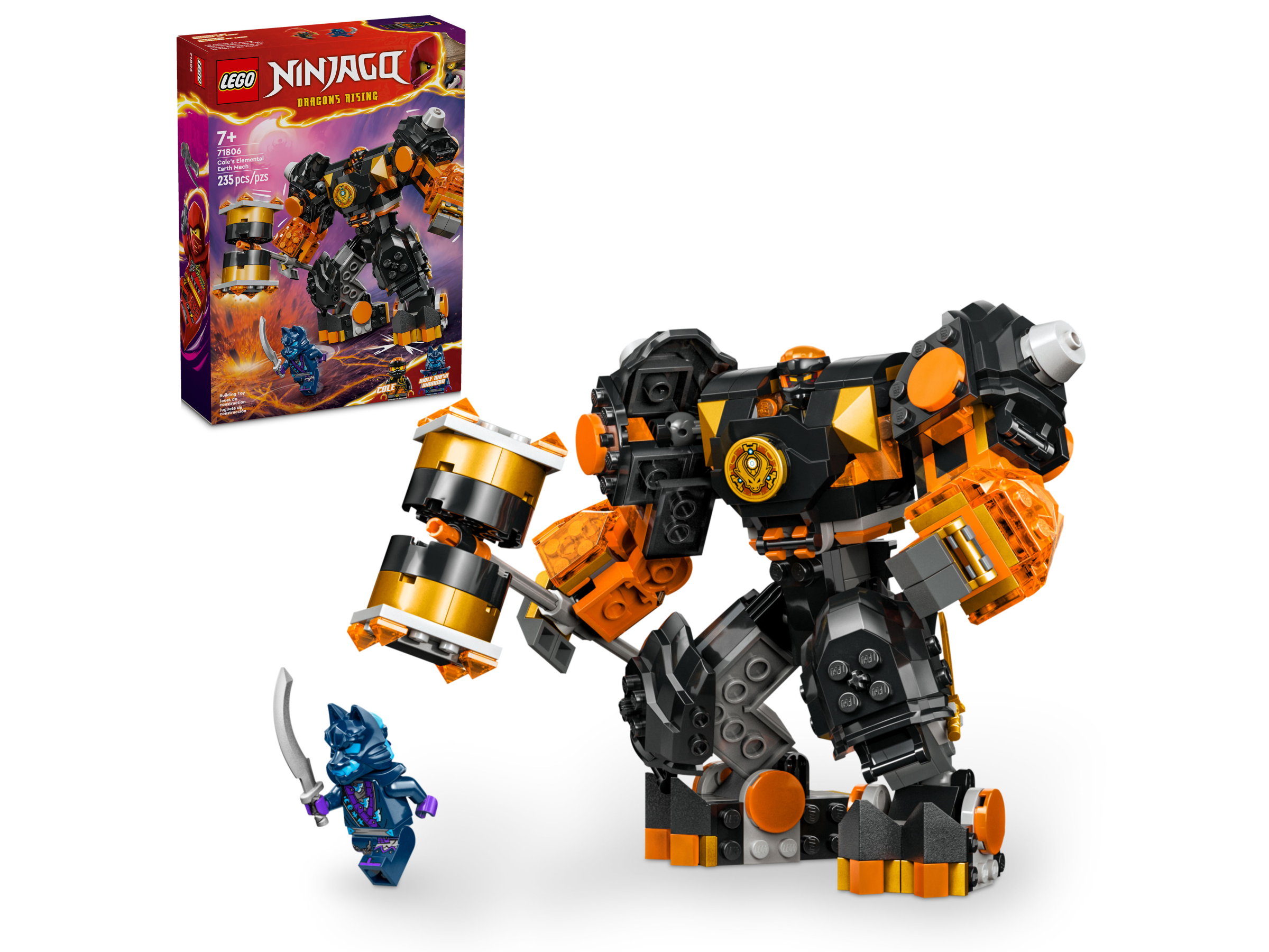 Cole's Elemental Earth Mech 71806 | NINJAGO® | Buy online at the