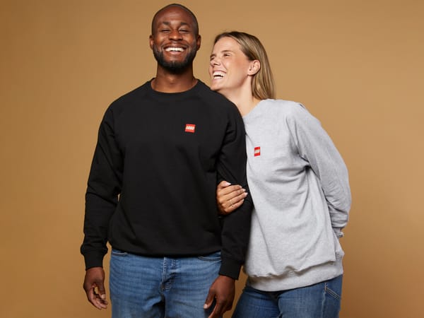 Adults Sweatshirt – Grey Melange - Image 7