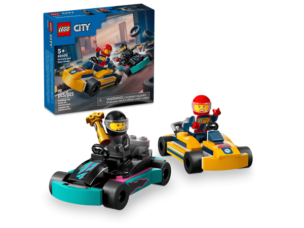 LEGO 60400 Les karts et les pilotes de course — visuel 2 sur 7