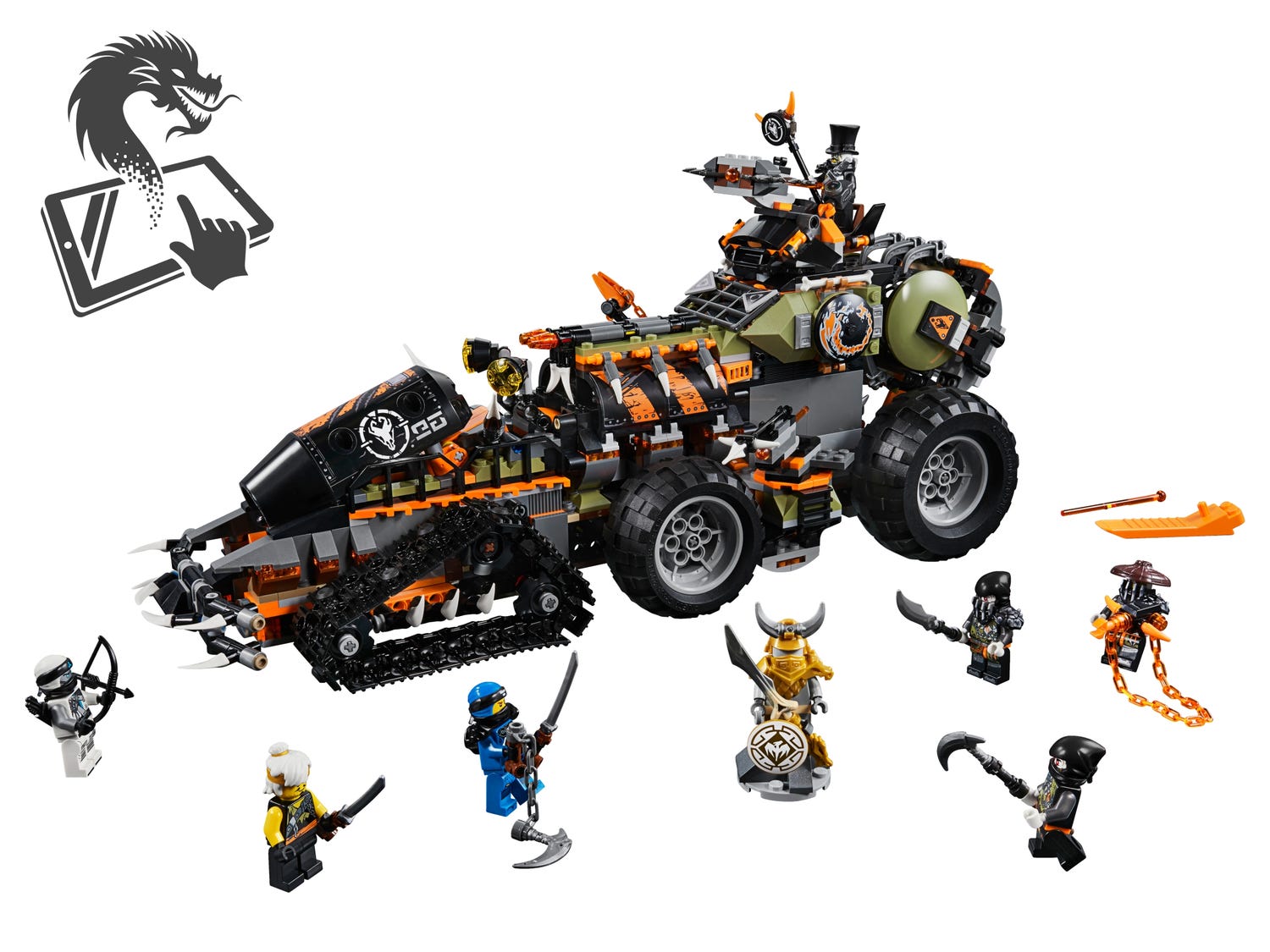 Dieselnaut 70654 NINJAGO® Buy online at the Official LEGO® Shop NL