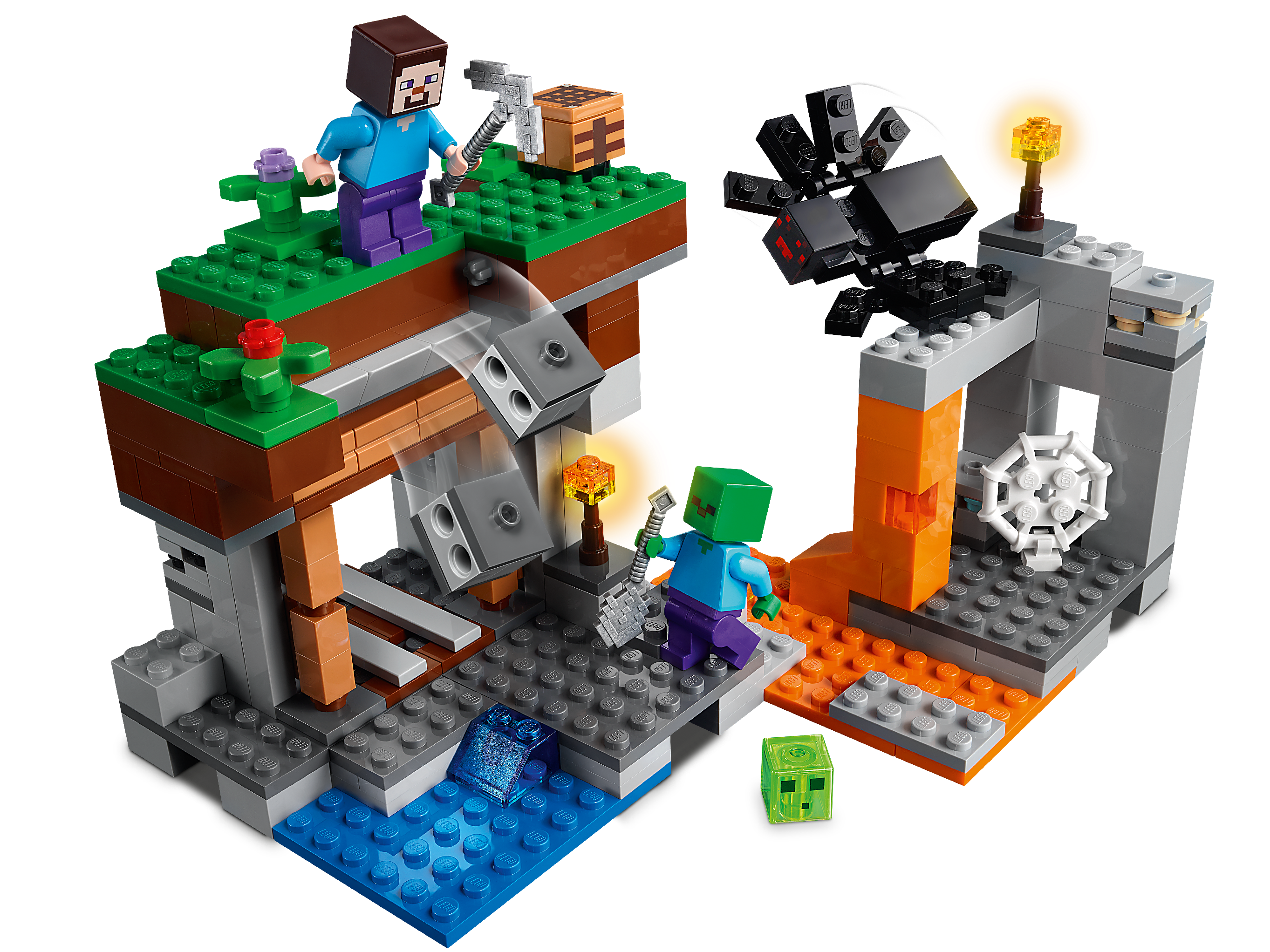 tømmerflåde Definere indtil nu The "Abandoned" Mine 21166 | Minecraft® | Buy online at the Official LEGO®  Shop US