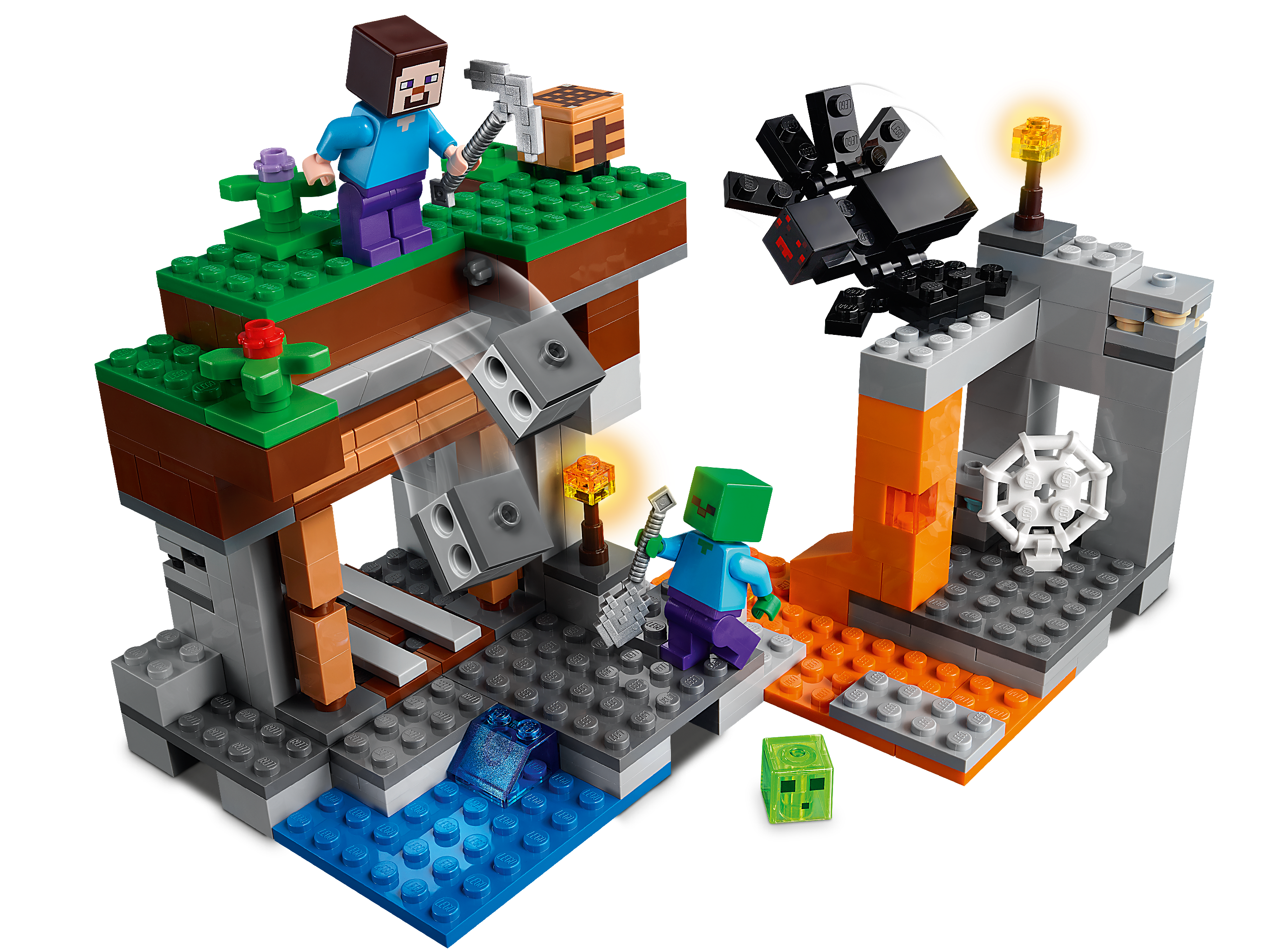 The Abandoned Mine Minecraft Buy Online At The Official Lego Shop Us