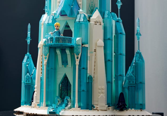 LEGO Disney Princess The Ice Castle 43197 6333561 - Best Buy