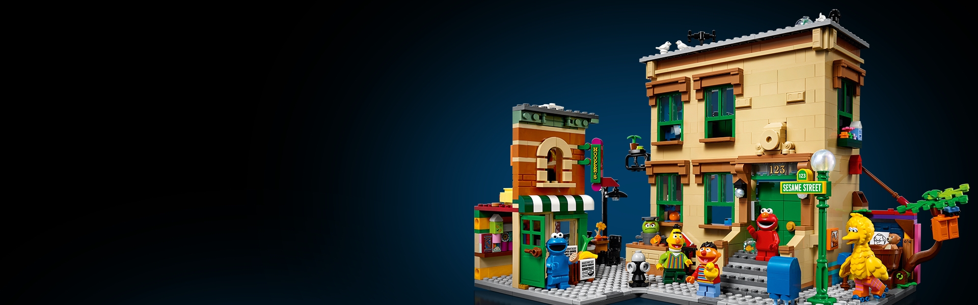 LEGO Sesame Street Oscar Il Brontolone minifigura da idee Set 21324-NUOVO 