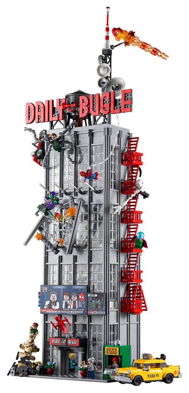 Lego marvel super heroes daily bugle lizzie borden chronicles