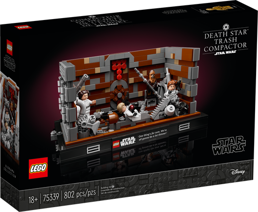 LEGO 75339 - Diorama med affaldsknuseren fra Dødsstjernen