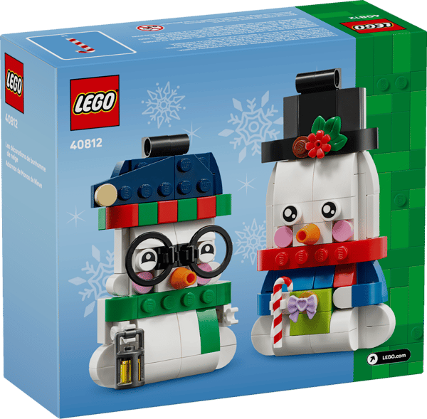 LEGO 40812 Les bonshommes de neige décoratifs — visuel 8 sur 8