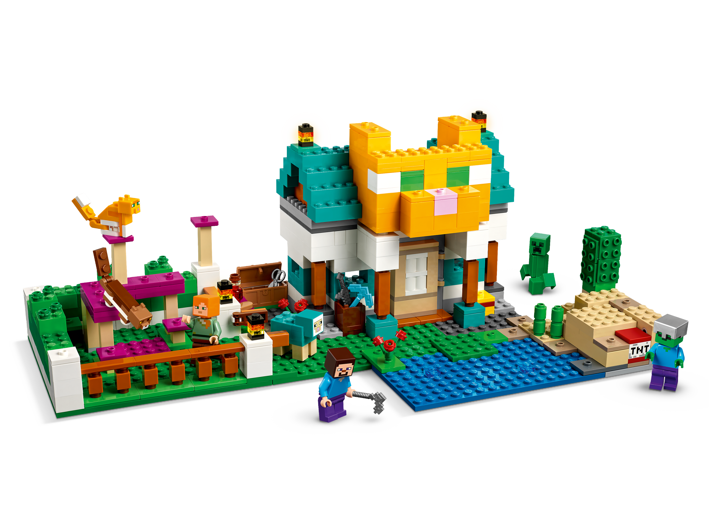 LEGO Minecraft The Crafting Box 4.0 21249 Building Toy Set, Custom-Build  Playset Featuring Classic Bricks, Figures and Game Accessories, Model  Guides Spark Creativity for 8 Year Old Kids 