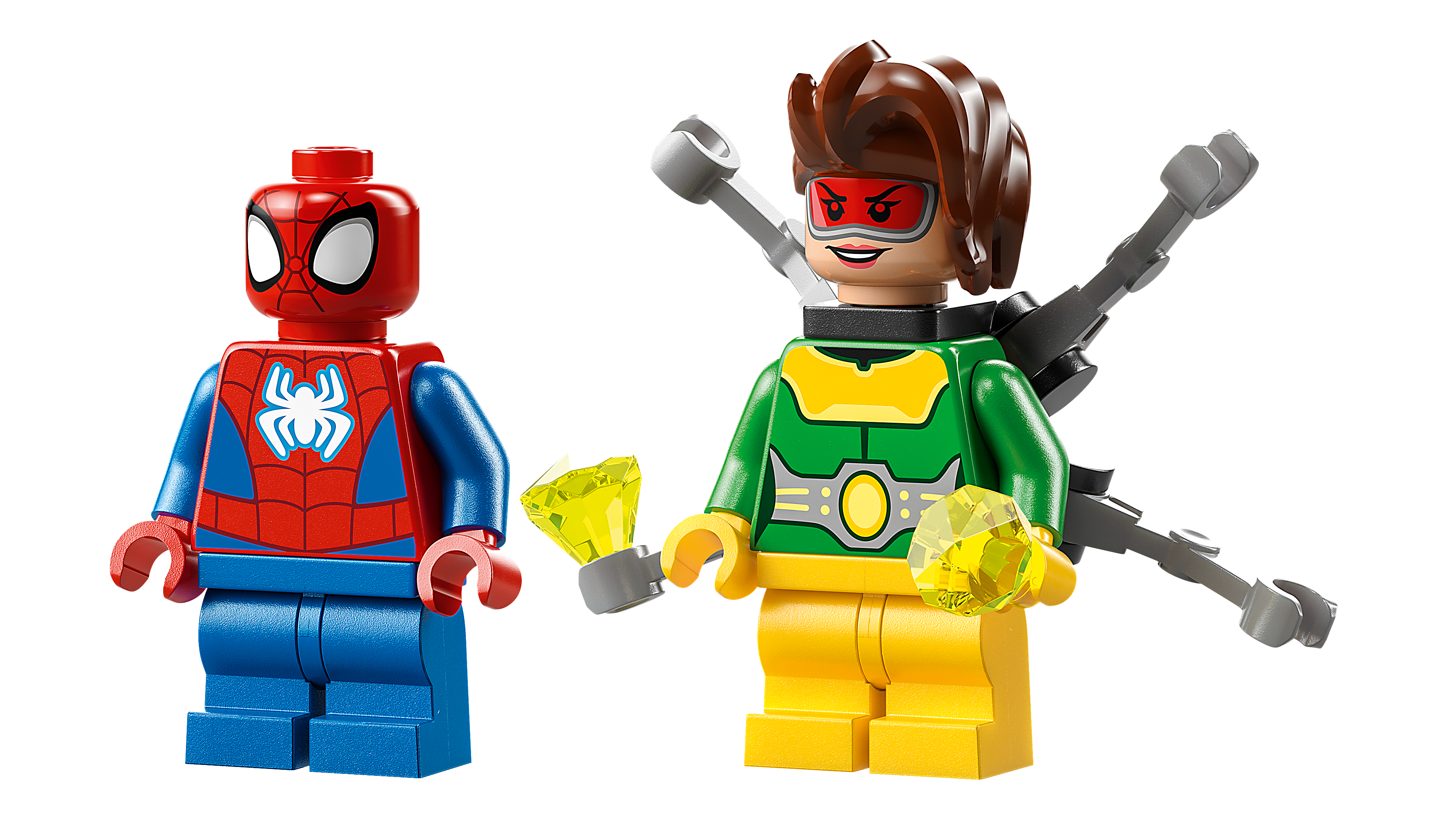  LEGO Marvel Spider-Man's Car and Doc Ock Set 10789, Spidey and  His Amazing Friends Buildable Toy for Kids 4 Plus Years Old with Glow in  The Dark Pieces : Toys 