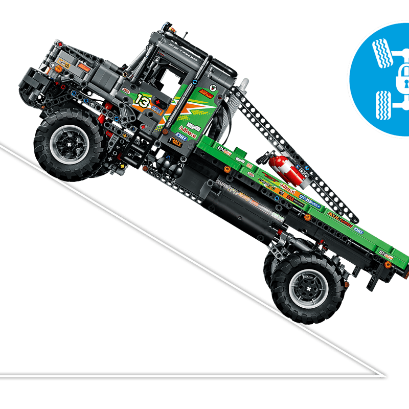 メルセデス・ベンツ・ゼトロス - 全輪駆動トラック 42129 | テクニック メルセデス・ベンツ・ゼトロス - 全輪駆動トラック 42129 | テクニック