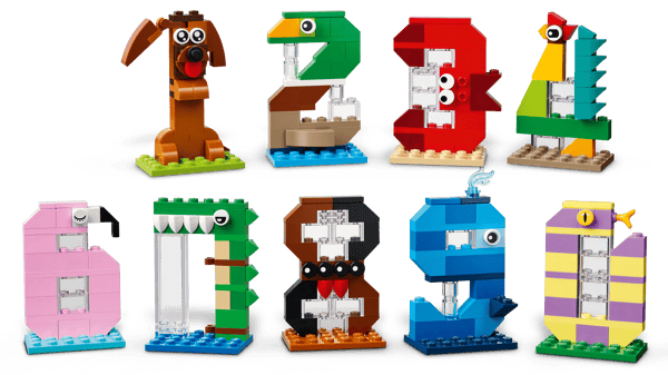 LEGO 40807 Les chiffres d’anniversaire — visuel 3 sur 8