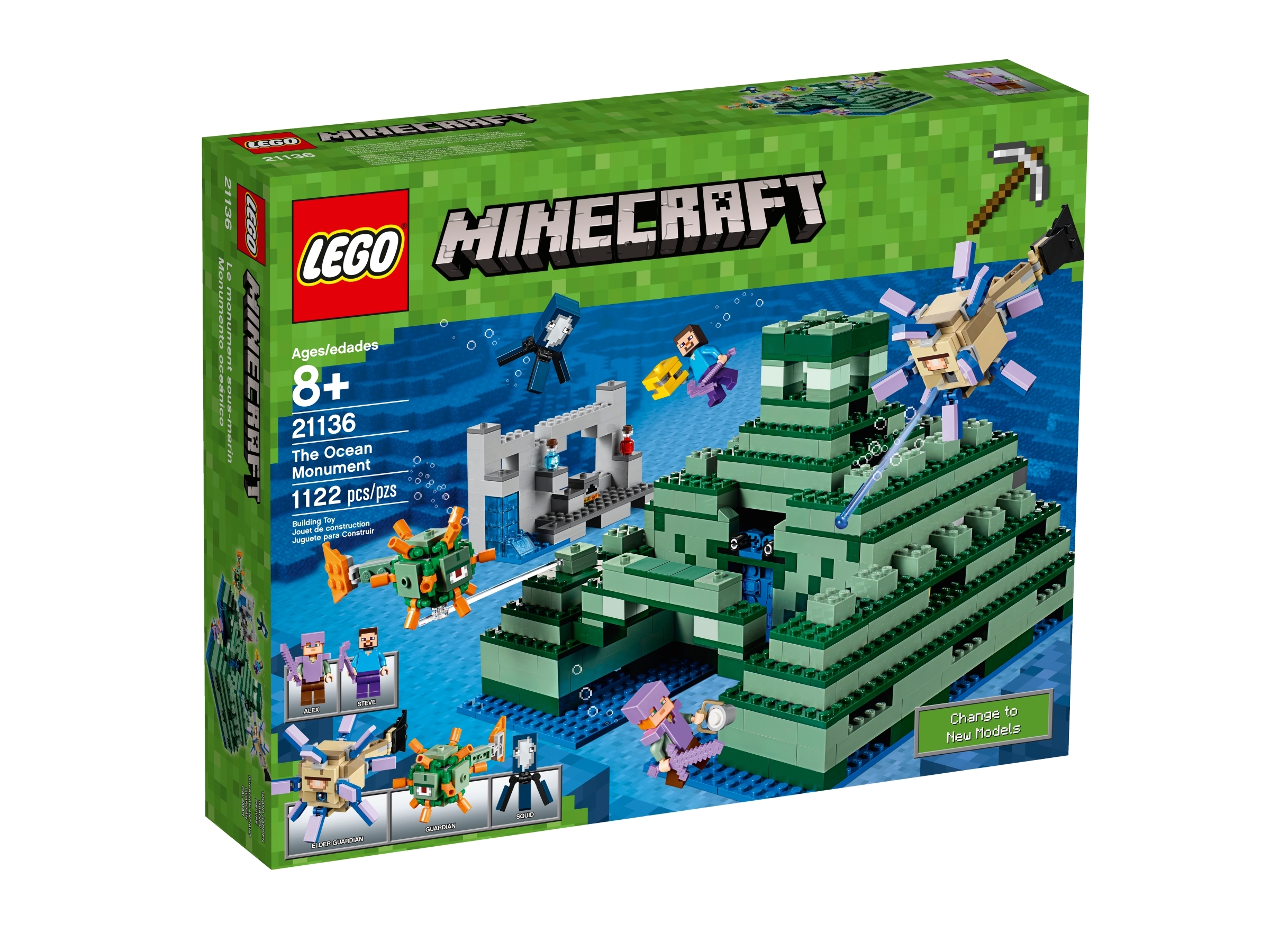 lego minecraft the ocean monument