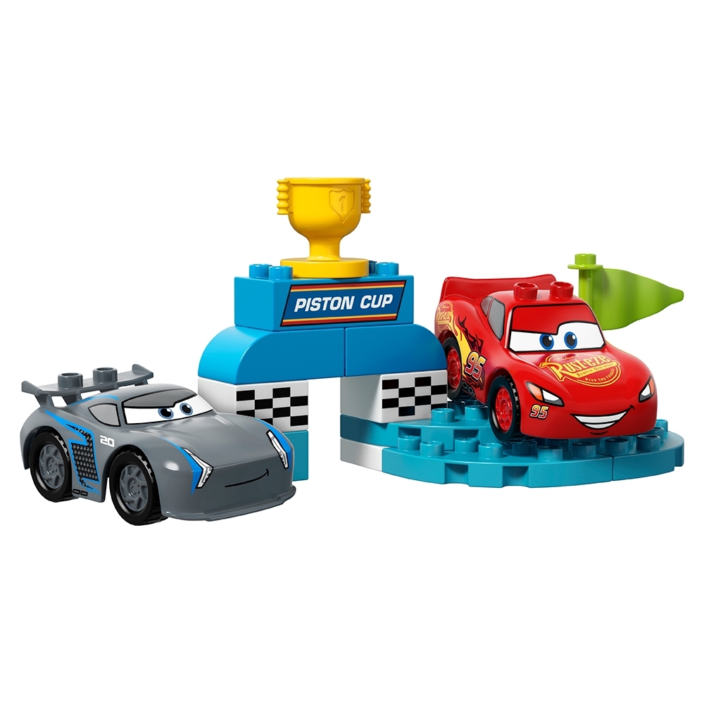 LEGO DUPLO DISNEY PIXAR CARS 3 PISTEN CUP RENNEN PISTENCUP CUPRENNEN 10857 NEU 