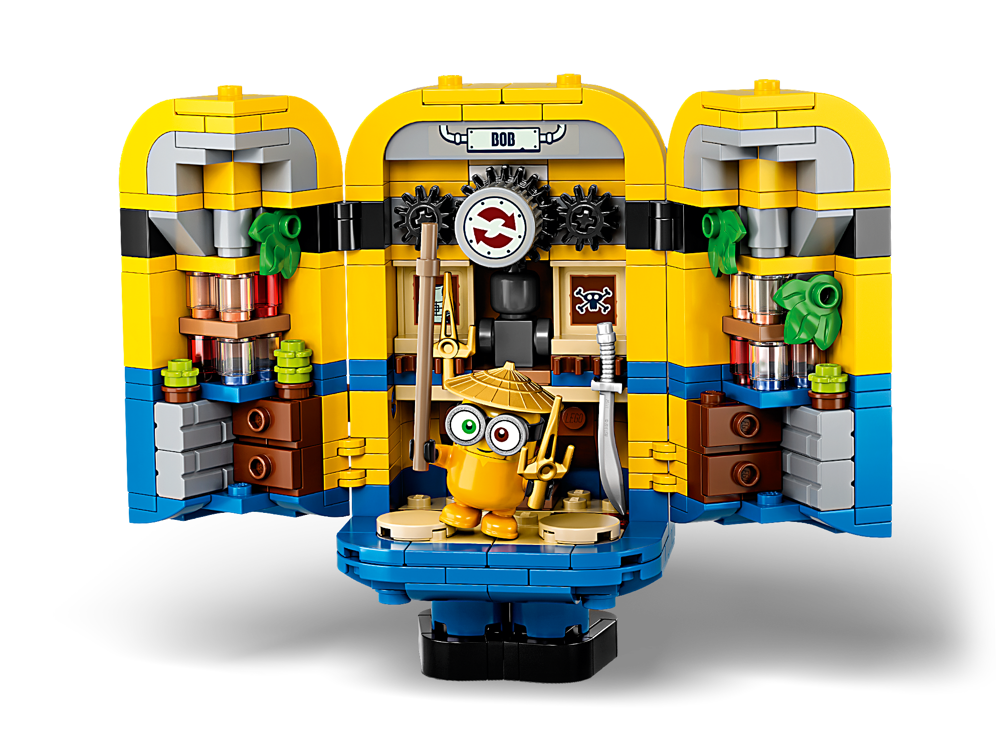 Brick-built Minions and their Lair | Minions | Buy online at the Official LEGO® Shop US