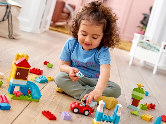 LEGO DUPLO Town Bulldozer - Vehículo de construcción 10930, juguetes de  desarrollo temprano y actividades, regalo para nietos, niños pequeños,  niños y