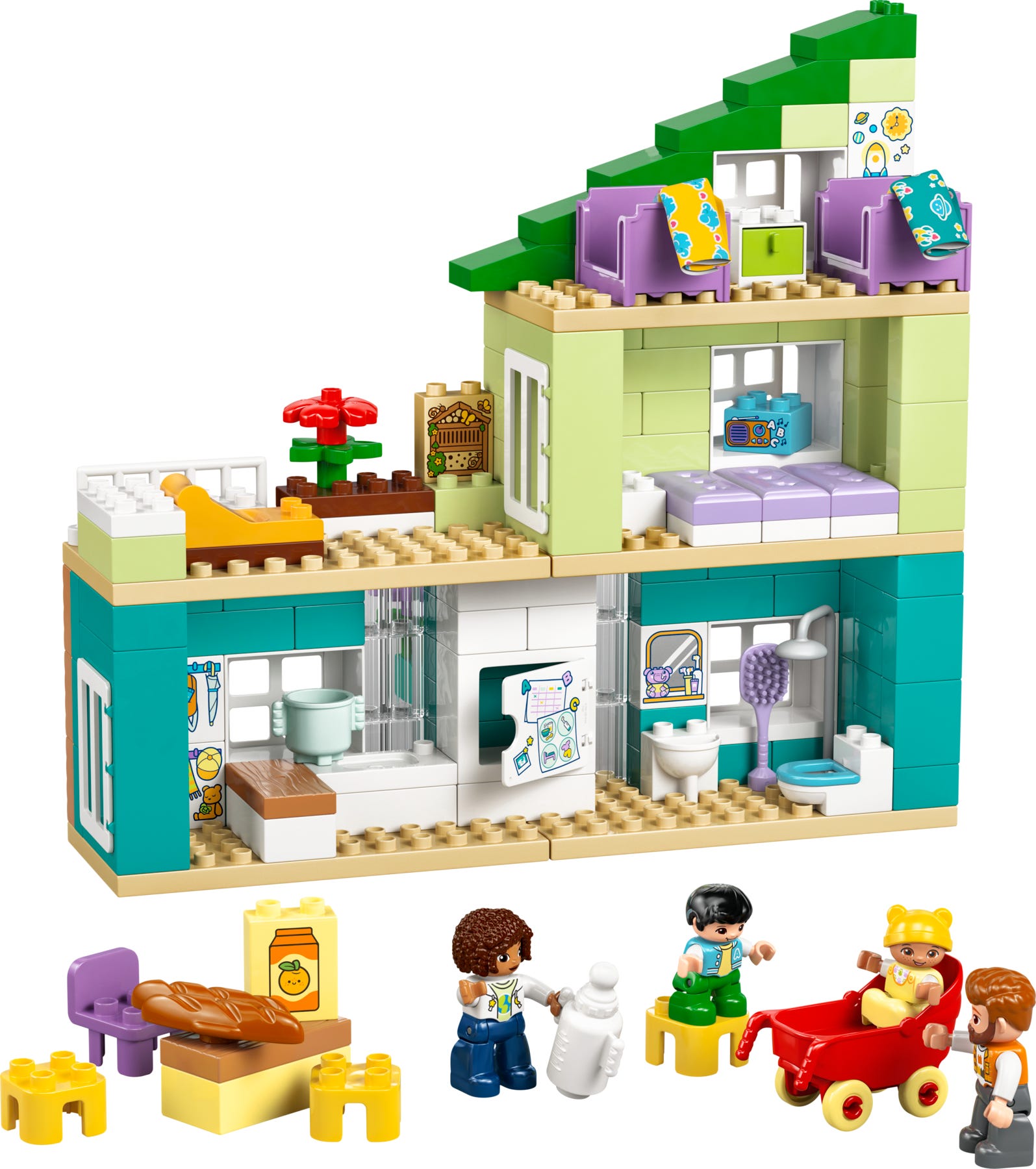 LEGO® DUPLO® Town 10470 La maison familiale moderne 3 en 1
