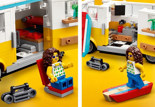 Beach Camper Van 31138 | Creator 3-In-1 | Buy Online At The Official Lego®  Shop Us