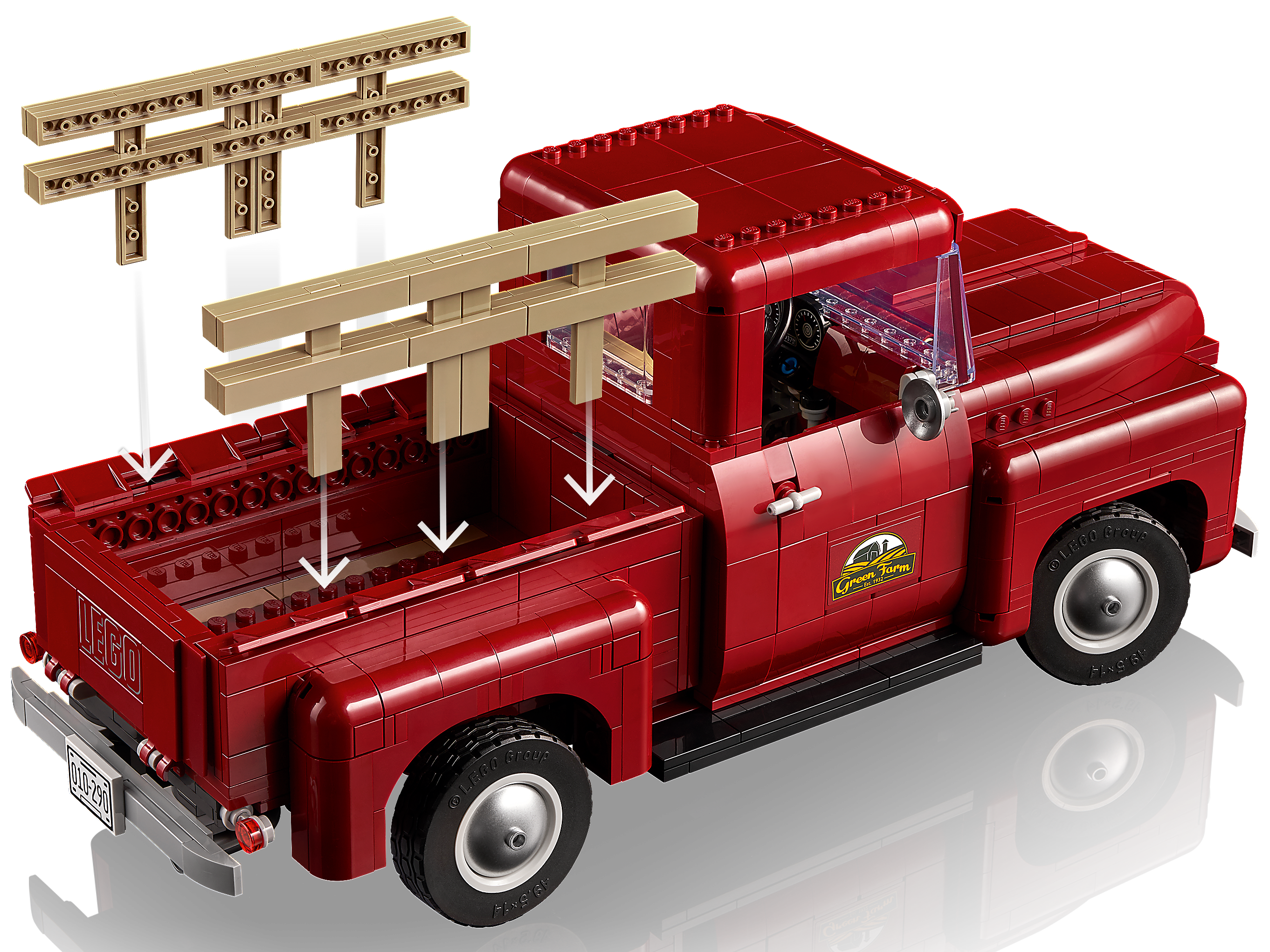 Pickup Truck 10290 | LEGO® Icons | Buy online at Official LEGO® Shop US