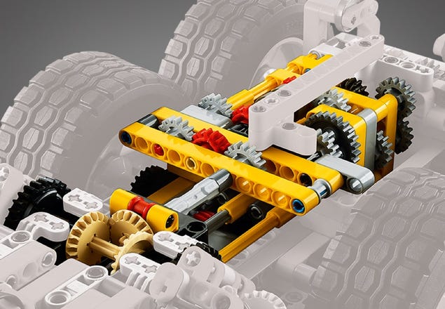 Dúmper Volvo 6x6 42114 | Technic Oficial LEGO® Shop ES