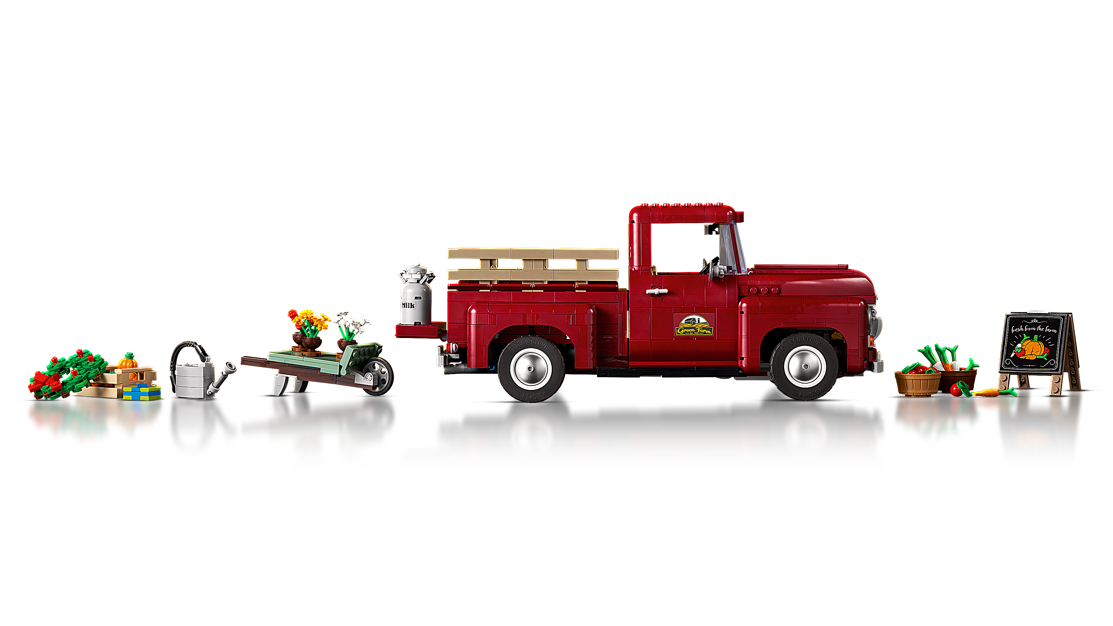 Pickup Truck 10290 | LEGO® Icons | Buy online at Official LEGO® Shop US