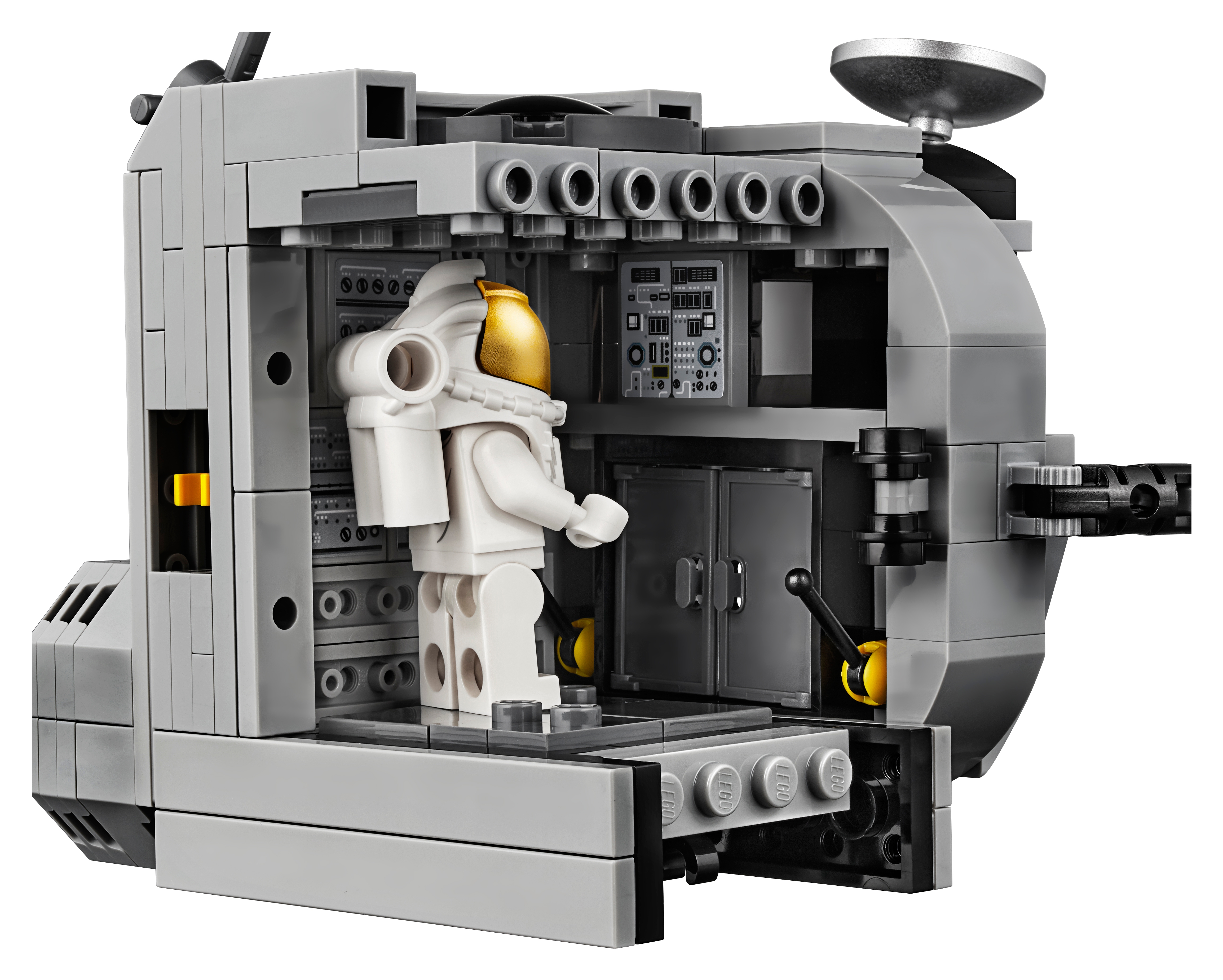 Miniature Tilbageholdelse forstyrrelse NASA Apollo 11 Lunar Lander 10266 | Creator Expert | Buy online at the  Official LEGO® Shop US