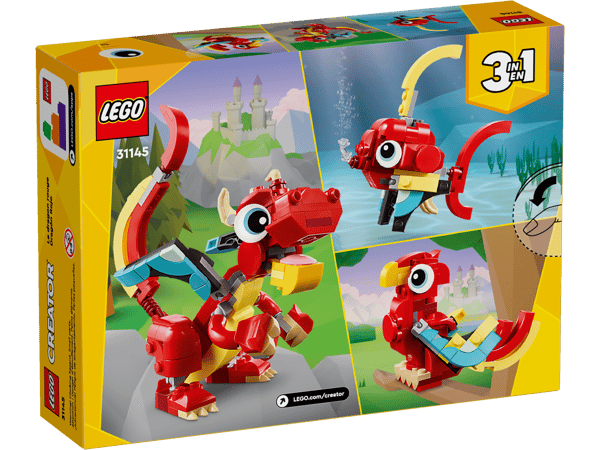 LEGO 31145 Le dragon rouge — visuel 8 sur 8