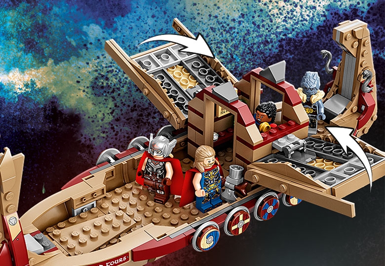 Kozia łódź 76208 | Marvel | Oficjalnym sklepie LEGO® PL