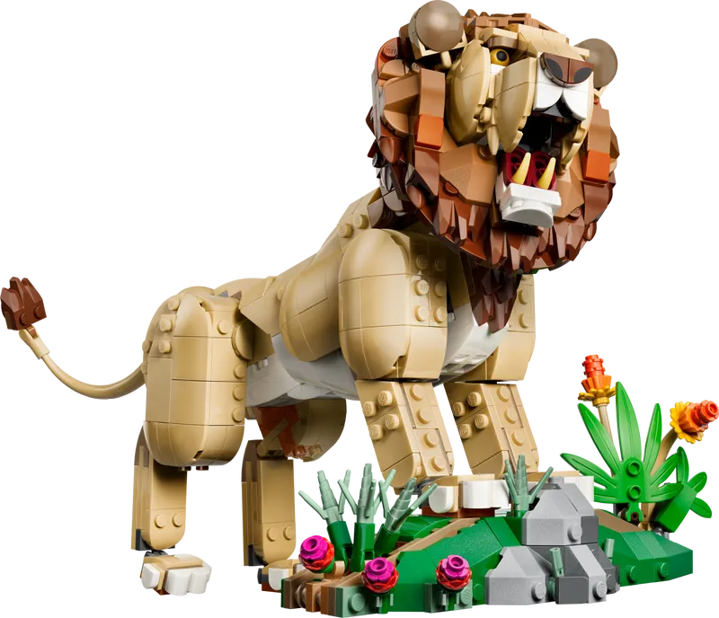 Animaux sauvages : le lion majestueux - Image 1