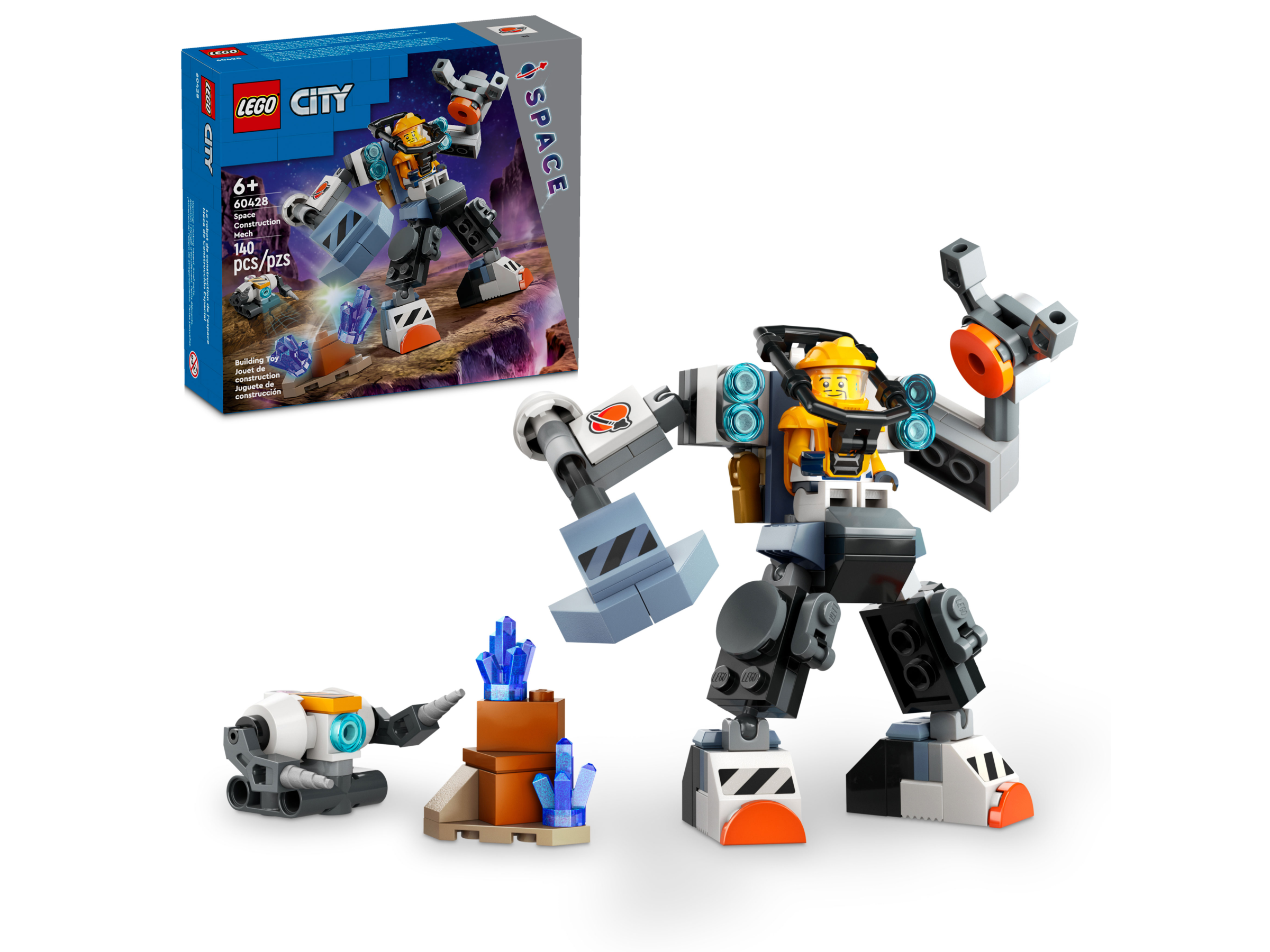 Space Construction Mech 60428 | City | Buy online at the Official LEGO®  Shop US
